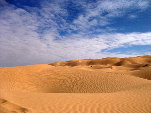 Campement dans les Dunes