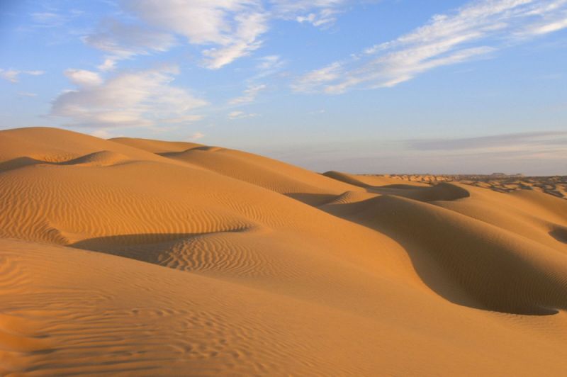 Coucher de soleil Sahara